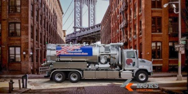 KOKS United States Corporation EcoVac vacuümwagen